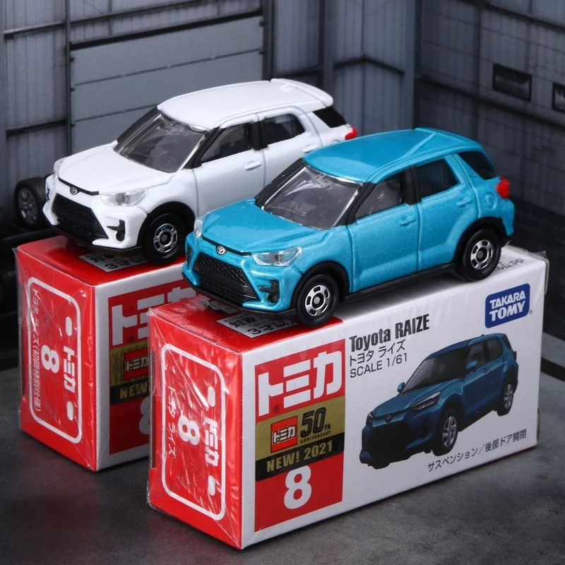 TOMY Toyota RAIZE SUV coche de aleación fundido a presión y vehículos de juguete modelo de coche modelo a escala en miniatura coche para niños