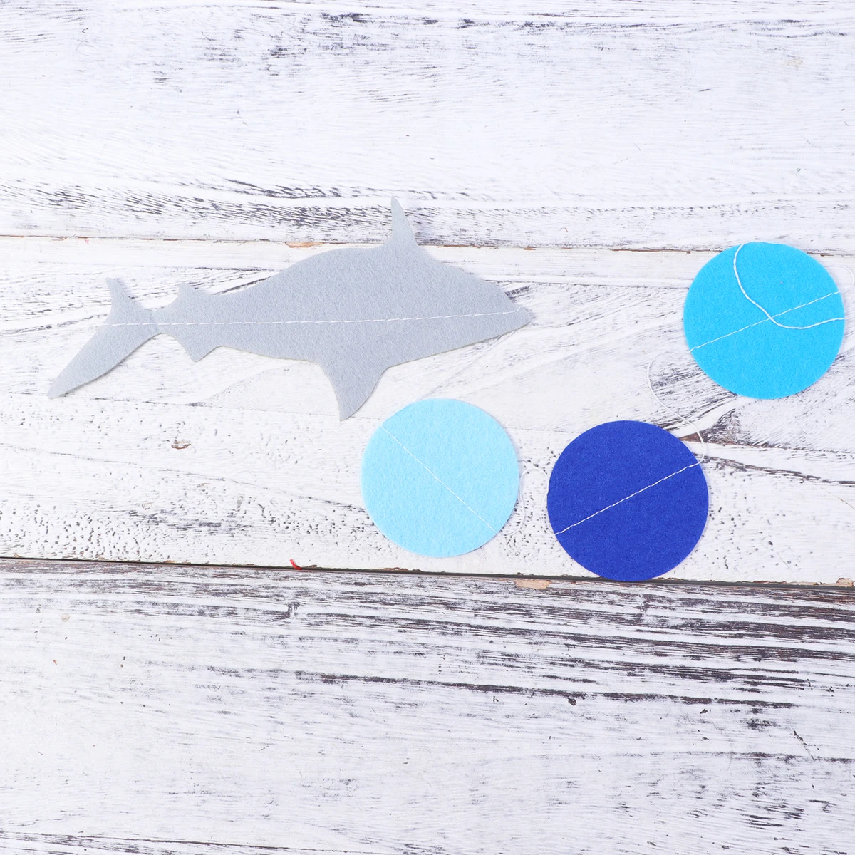 

Creative Shark Banner Decoration Hanging Pull Flag Birthday Party Supplies Bright Waterproof Durable Garland For Indoor Outdoor