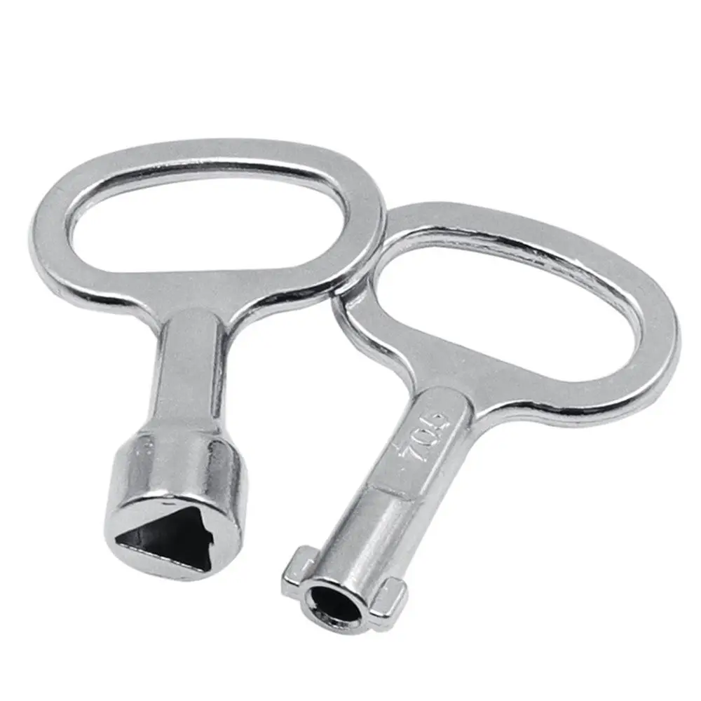 Trains Utility Key For Electric Cabinets Plumber Triangle Key Elevator Door Lock wrench Valve key