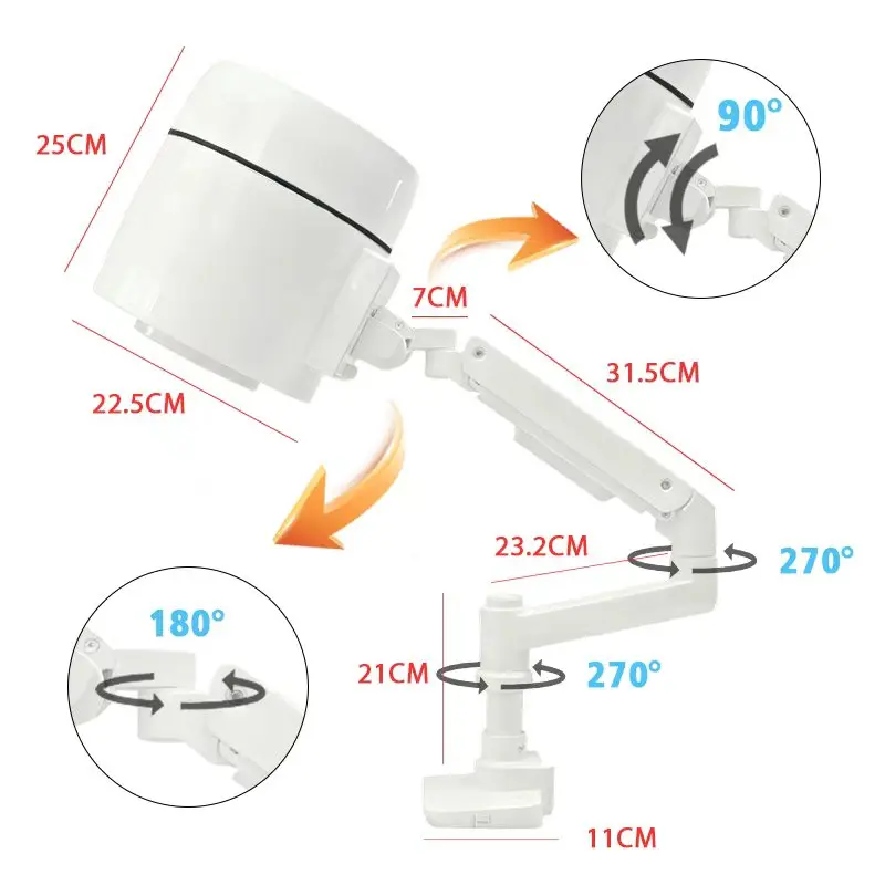 Client side nail duster with remote control