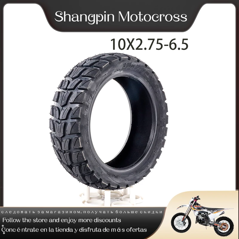 10 Inch 10x2.75-6.5 Vacuum Tire 70/65-6.5 for Speedway 5 Dualtron 3 Electric Scooter Tubeless Tyre