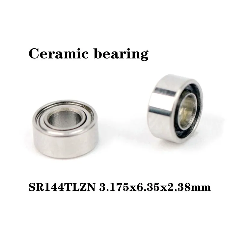 5PCS P4 High-speed Mobile Phone Ceramic Dental Bearings RUCA SR144TLZN 3.175x6.35x2.38mm