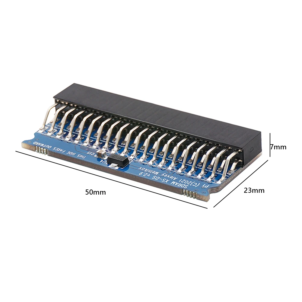 استبدال وحدة الذاكرة 128 ميجابايت للوحة Bitfunx Mister SDRAM XS-DS V2.9 لوحدة Mister FPGA فائقة النحافة