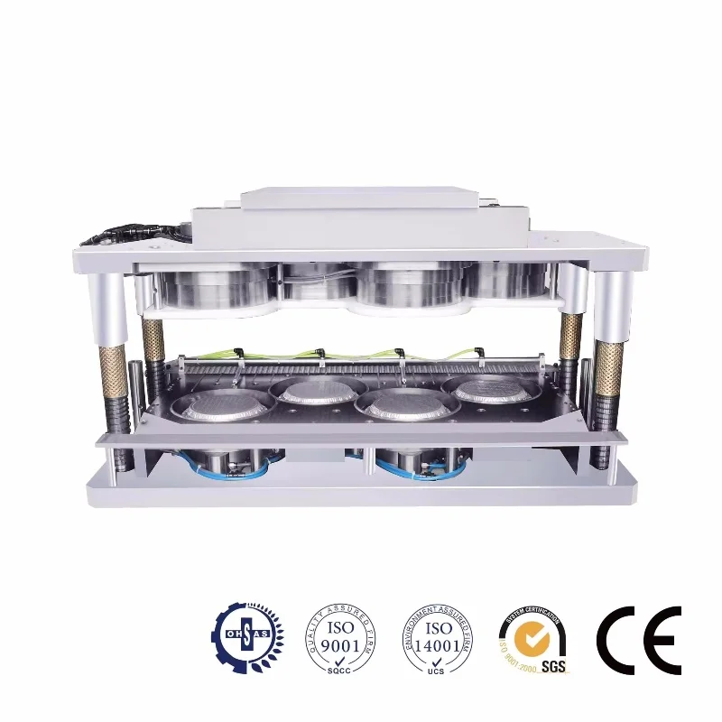 Skill Full Manufactyre Automatic Aluminum Foil Container Stamping Multi-cavity Aluminum Foil Tray Mold Henan Runwo Machine