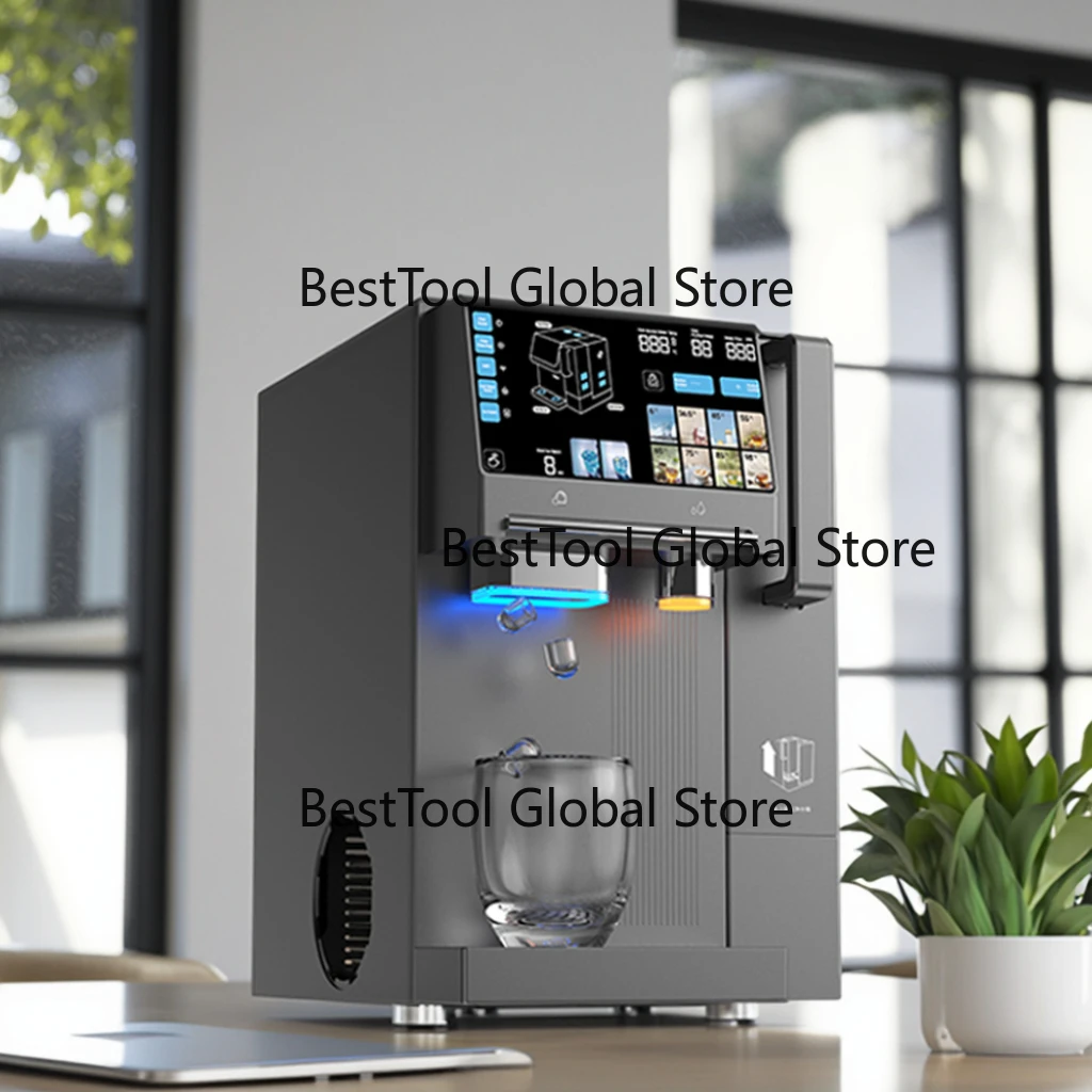 Hot Cold RO Water Purifier Dispenser Desktop Countertop with Ice Maker Function