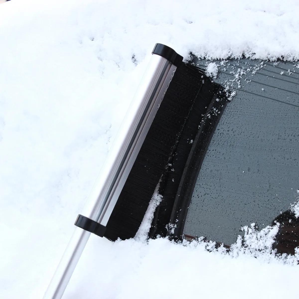 Car Snow Removal Shovel Multifunctional Snow Scraper Glass Ice Removal Tool Defrosting Brush Uses For Car Window