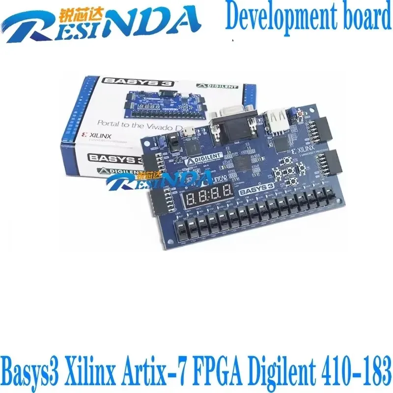 

Spot Digilent Basys3 Artix-7 Xilinx FPGA development board 410-183