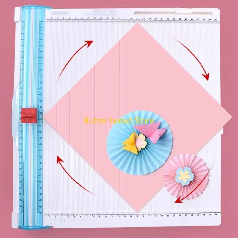 W89C Paper Trimmer Scoring Board Craft Paper Cutter Photo Scrapbook Cutting Machine Folding and Scorer for Photo