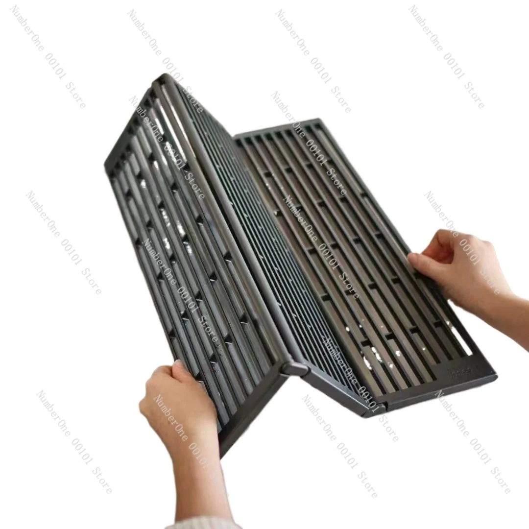 

Kitchen countertop folding drain sink