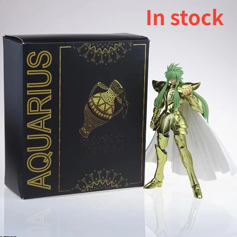 ShineTime/ST Model Saint Seiya Myth Cloth EX Aquarius Degel Gold Lost Canvas/LC Knights of The Zodiac Action Figure in Stock