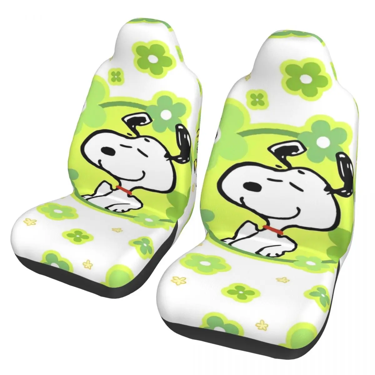 

Snoopy Woodstock Cartoon Universal Car Seat Cover Protector Interior Accessories All Kinds Models Seat Covers Polyester Fishing