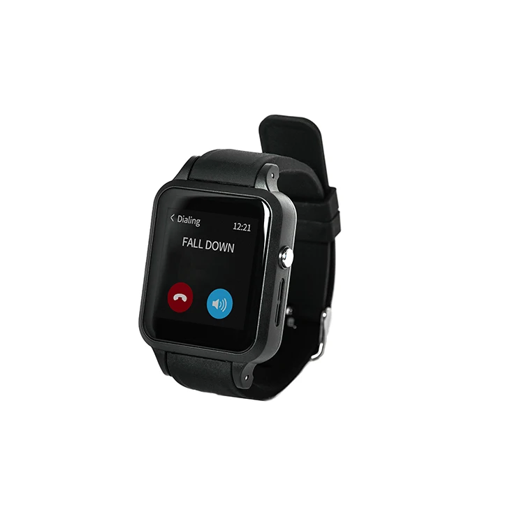 Bracelet de montre intelligente GPS avec capteur de température, 4G, SOS, appel d'urgence, détection de chute pour les enfants âgés, persévérance