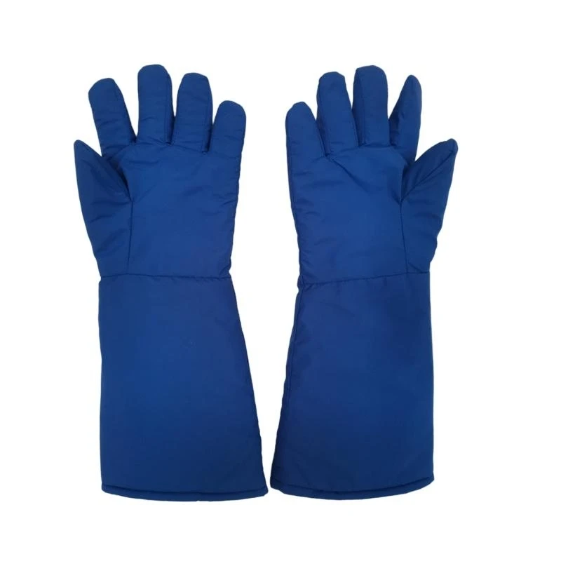 

J0MC 38cm Low Temperature Resistant Gloves Cryogenic Cold Storage Gloves for Biomedical and Laboratory Research Applications