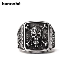 Captain Jack Pirate Skull Capitan Ring Pirates Of The Caribbean Antique Ring Skull Ring Classic Jewelry For Men Gift