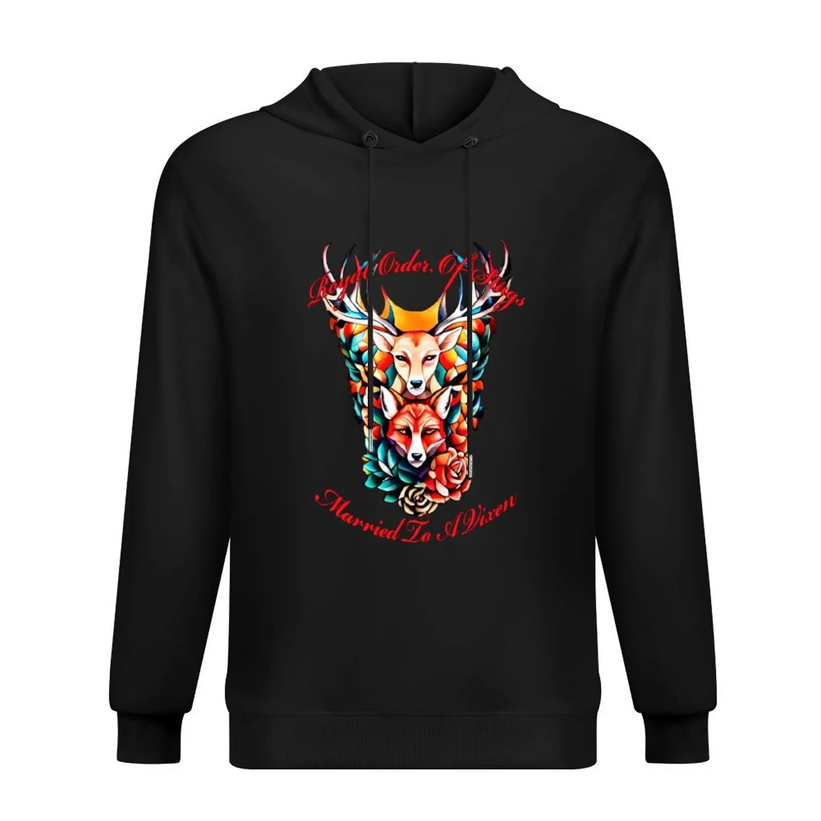 

Royal Order Of Stags Married To A Vixen Hoodie male clothes autumn clothes men clothing winter clothes hoodie streetwear
