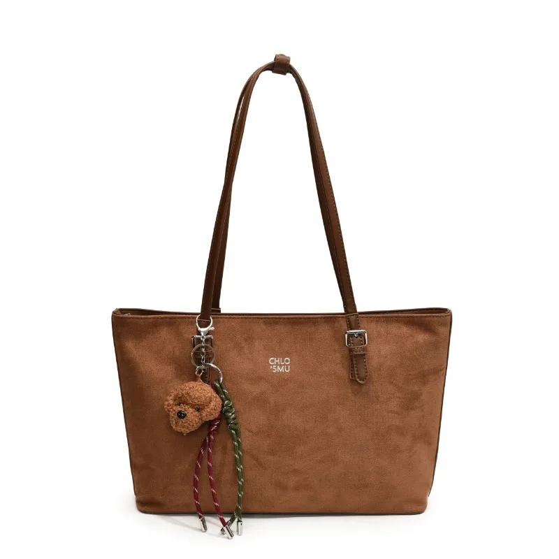 Grand Sac Rétro pour Femme, Nouvelle Mode, Polyvalent, Initié, Grande Capacité, 256 CommPiedmont, Fourre-Tout, Un Sac Épaule, Automne et Hiver