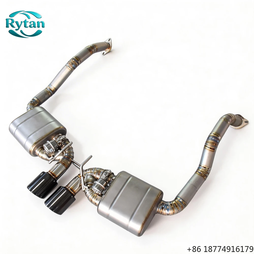 

Performance Valved Stainless Steel or Titanium Valvetronic Exhaust Pipe System Catback for 2019 718 2.0T with OPF