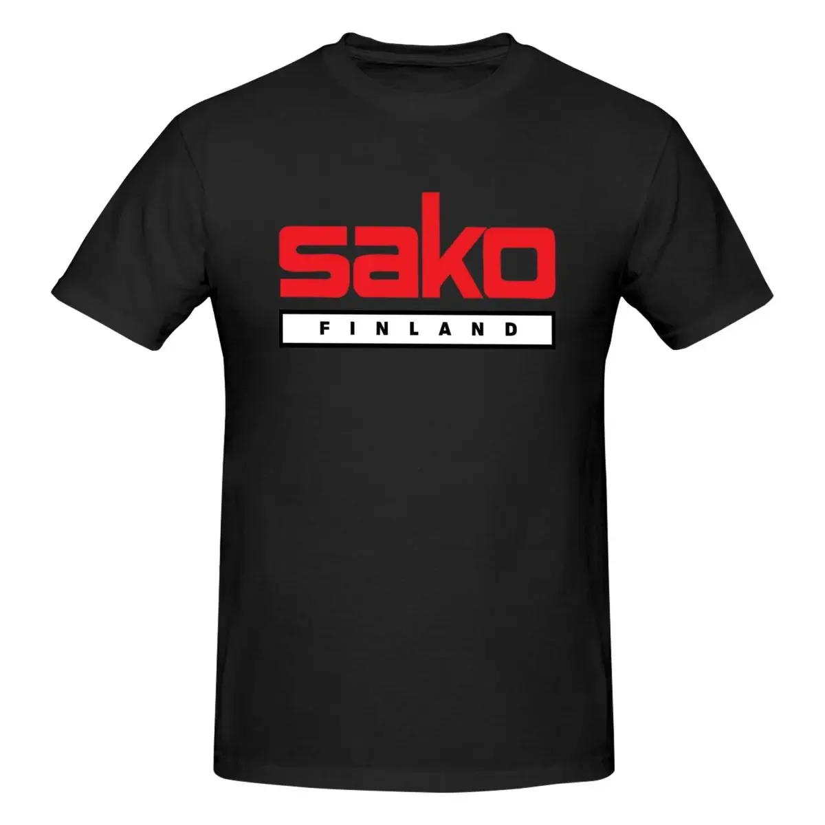 Sako Arms 100% Cotton T-shirt Men's Funny T Shirts Men Round Neck Short Sleeve S-6XL