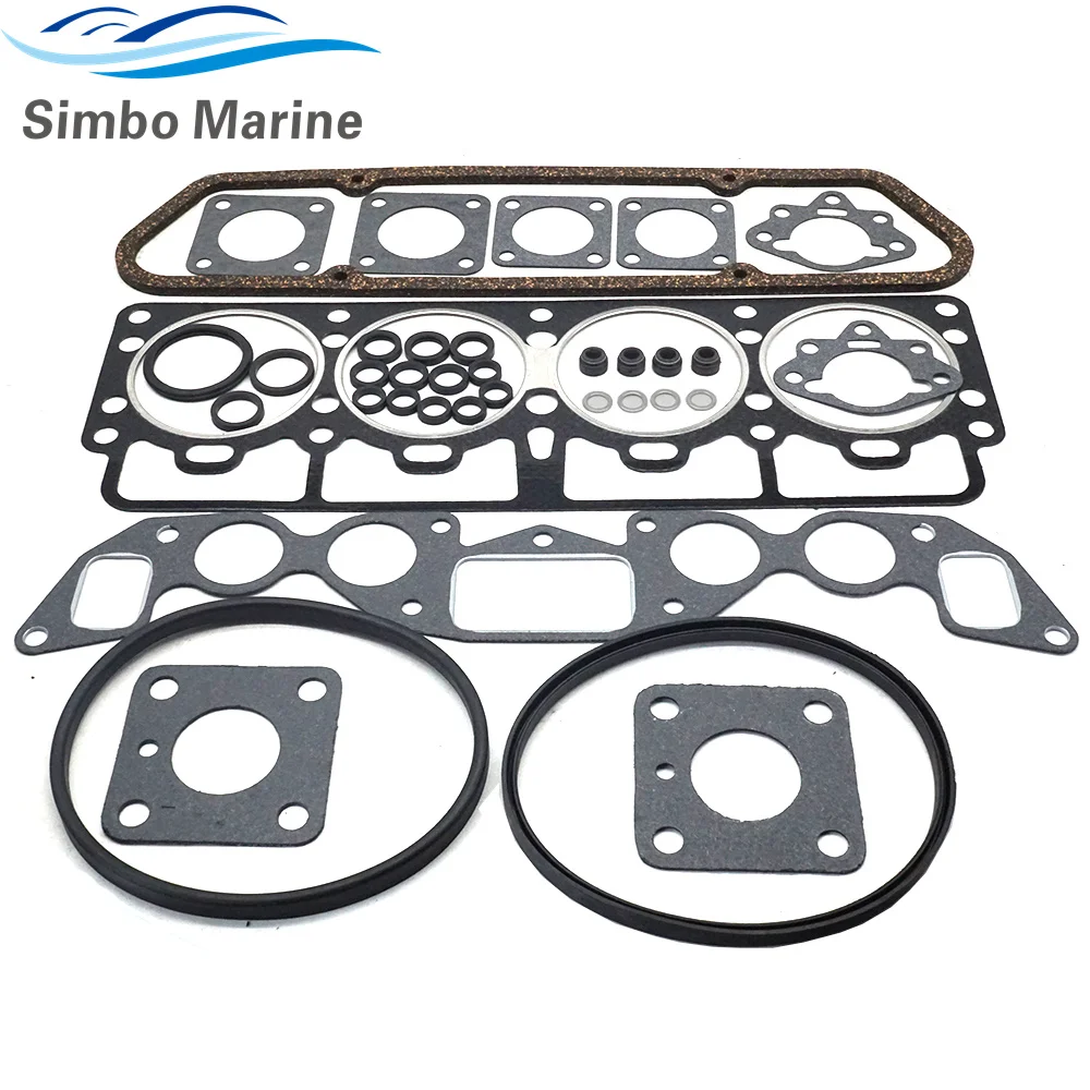 

For Volvo Penta 876356 Head Gasket Decarbonizing Kit AQ 115A 130A 130C MB20B 875401