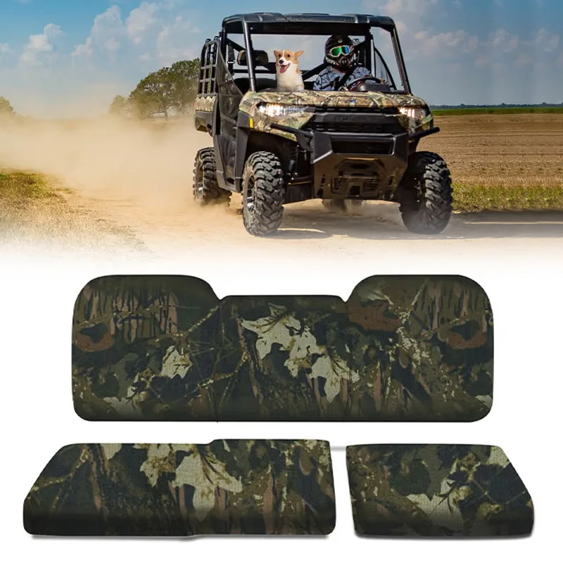 UTV Camo Bench Seat Cover Waterproof Seat Protector For Polaris Ranger 1000 2020-2025 & XP 1000 2017-2021 UTV Accessories