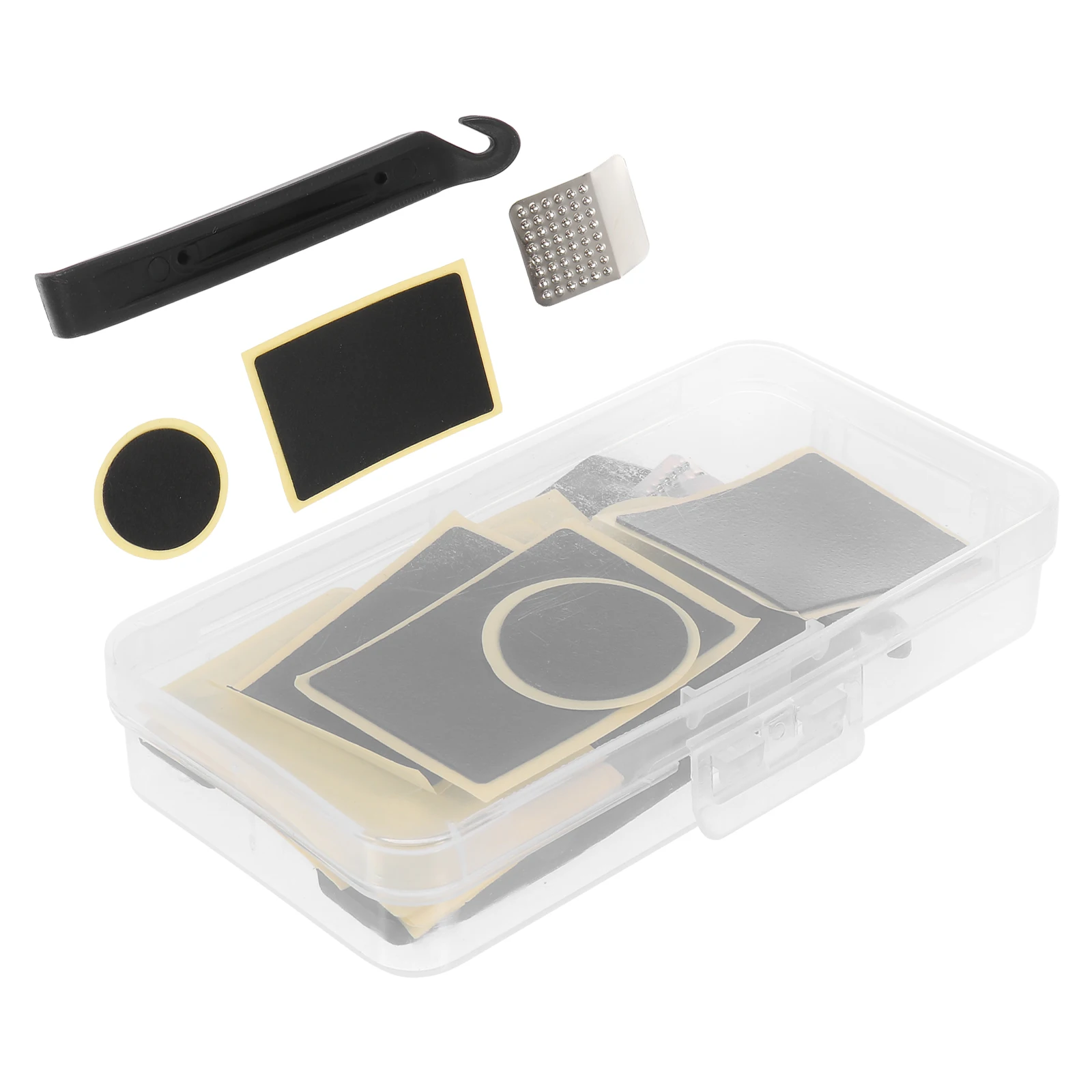 

Bike Tire Repair Tools Quick Emergency Patch Kit Plastic Sticker Glue Equipment Accessories for Cycling Enthusiasts Bike Tire