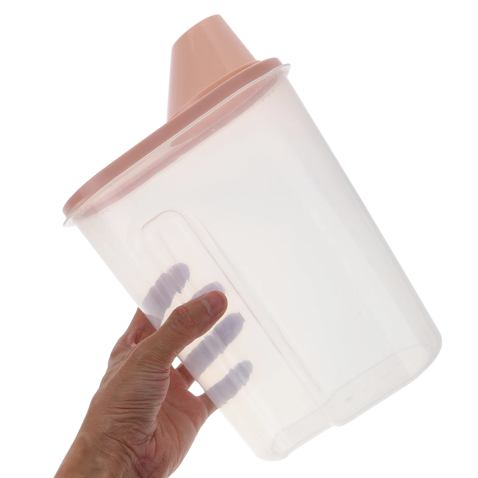 

2 .5L Airtight Food Container Sealed Tank Storage Barrel for Oatmeal Rice Grain Eco Plastic Transparent Keeps Fresh Long Term