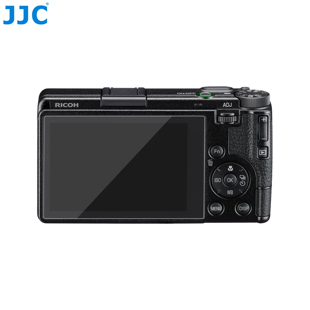 JJC Screen Protector for Ricoh GR IV HDF GRIV GR4 GR IV Monochrome Camera 9H Hardness Tempered Glass Screen Cover Anti-Scrach