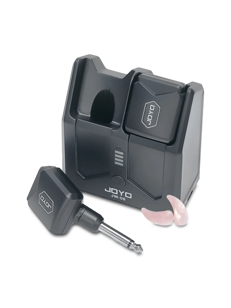 JOYO JW-06 Wireless Guitar System 5.8GHz Digital Wireless Guitar Transmitter & Receiver with Portable Charging Box