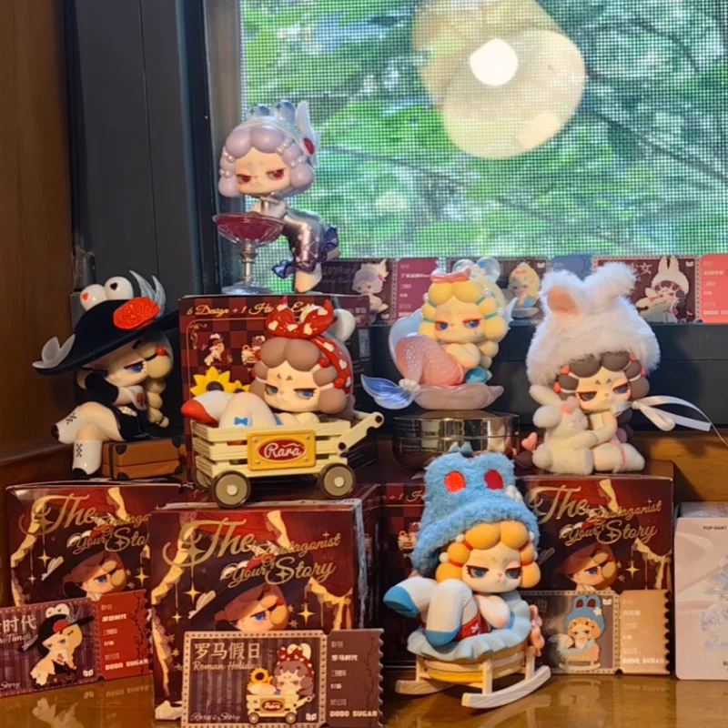 

2025new Dodo Rara V2 «Горкоуголист своей истории», серия слепая коробка, крутая коллекционная модель куклы, загадочная коробка, украшение для рабочего стола