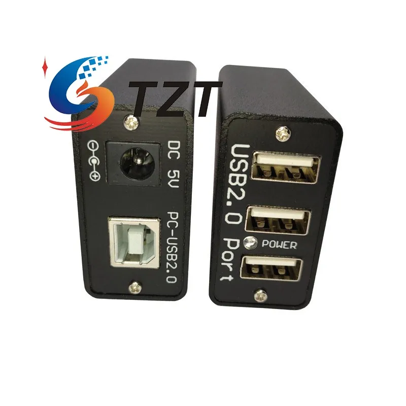 TZT USB2.0 1500VDC 480Mbps High Speed Isolator with 5V/2A Switch/5V/1A Linear Power Supply for DAC Decoder/Emulator