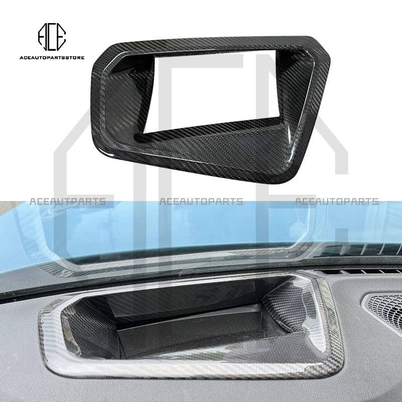 100% Dry Carbon Fiber For BMW 3 4 Series M2 M3 M4 G87 G80 G82 G83 G26 G42 Head Up Display Cover Interior 2021+