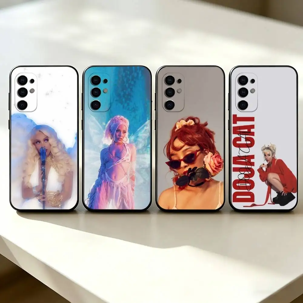 R-Rap-pop singer D-Doja C-Cat Phone Case For Samsung S25,S24,S21,S22,S23,S30,Ultra,S20,Plus,Fe,Soft Silicone Black Cover