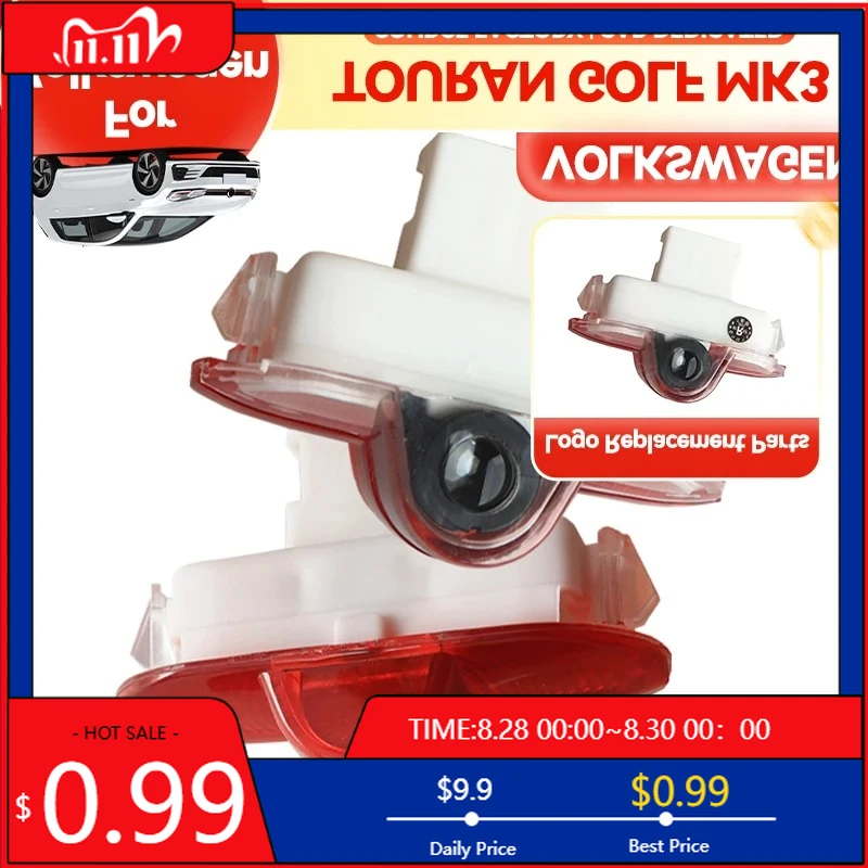 

Для VOLKSWAGEN VW Солнцезащитные козырьки 2026 Новые вытяжки для ламп 2 шт. Светодиодный декор автомобиля Дверь 3D Призрачная тень Проектор Дозорные огни Для VW Touran