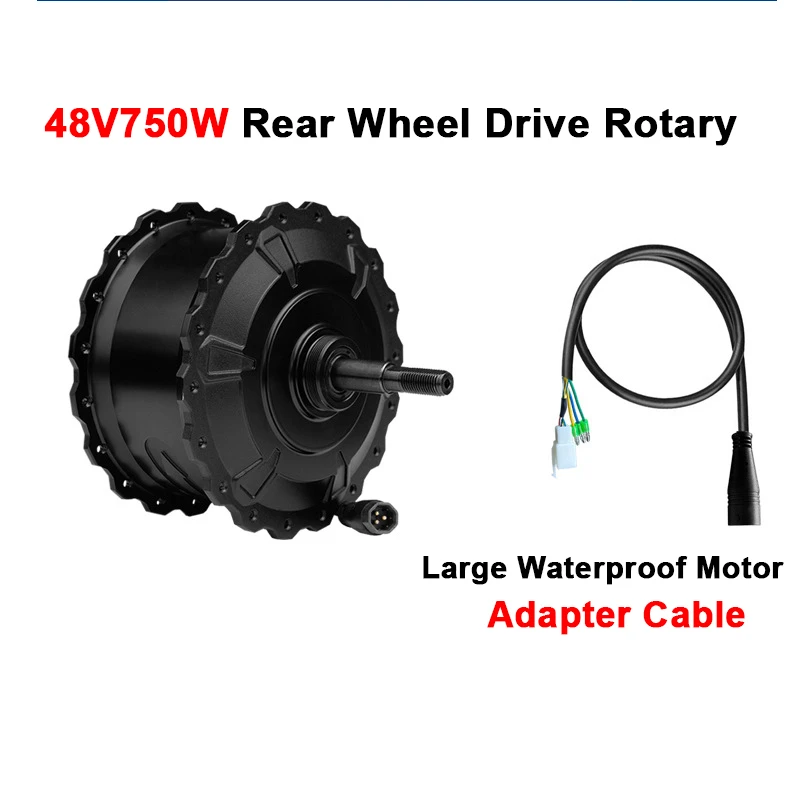 

48V750W Rear Drive Rotary Small High-speed Gear Motors 170-175mm,20/24/26inch Beach Snowbike Fat Tire Modified Motor accessories