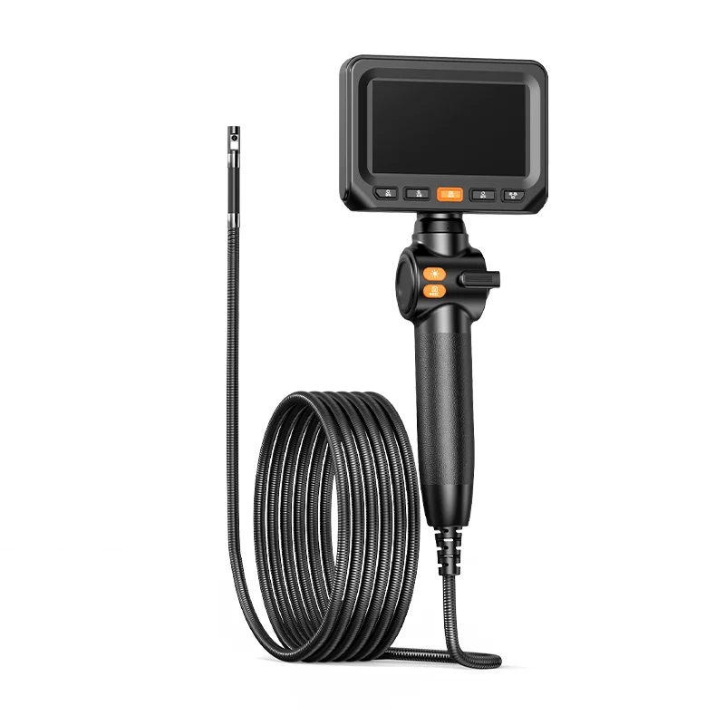 OEM/ODM 4.3 Inch Dual Lens 1.5m Semi-Rigid Borescope Inspection Camera Industrial Endoscope for Car Borescope Inspection CMOS