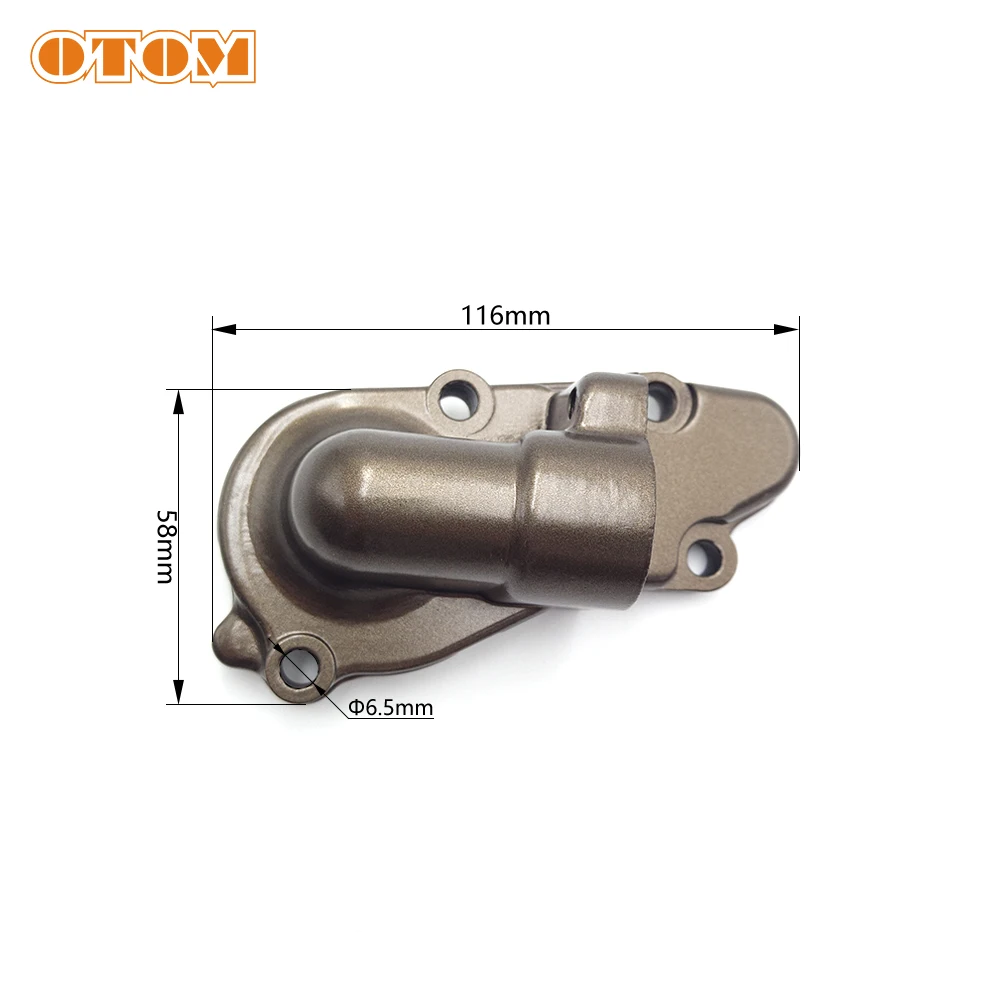 OTOM Motocross DT230 Water Pump Cover Guard For YAMAHA LONCIN GPX MT250 TSE250R 2 Stroke Off-Road Motorcycle Radiator Protector
