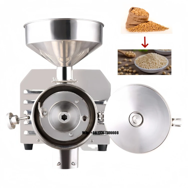 أفضل سعر آلة طحن الحبوب الذرة بذور فول الصويا الفول عشب التوابل مسحوق ماكينة الطحن مطحنة دقيق مطحنة الحبوب التجارية #1