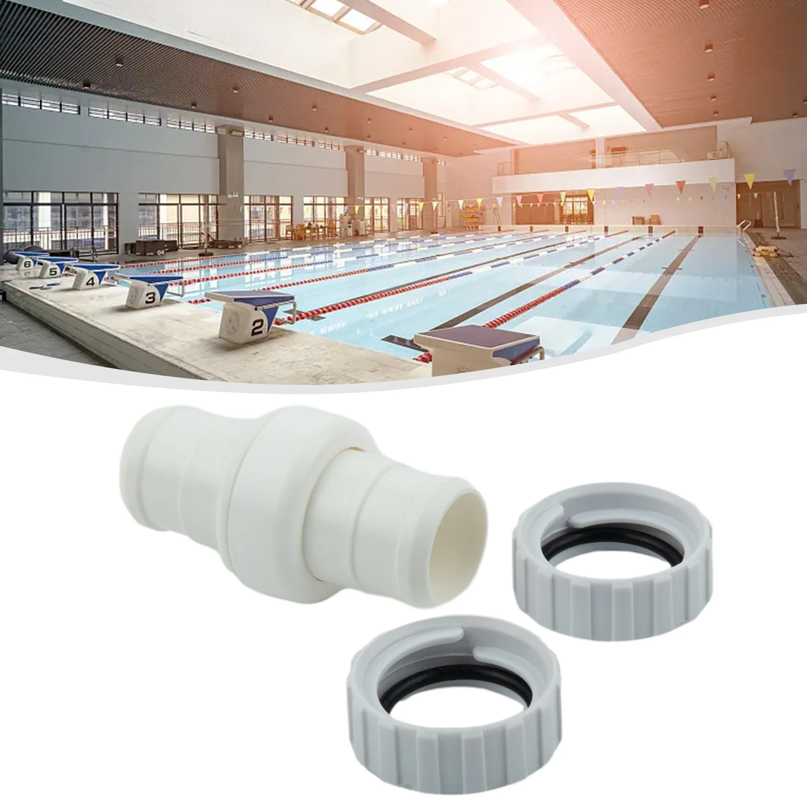 Replacement Hose Swivel 91003002 and Hose Nut 91003109 for Polaris For 360 Pool Cleaner Designed for Models For 360 Use Only