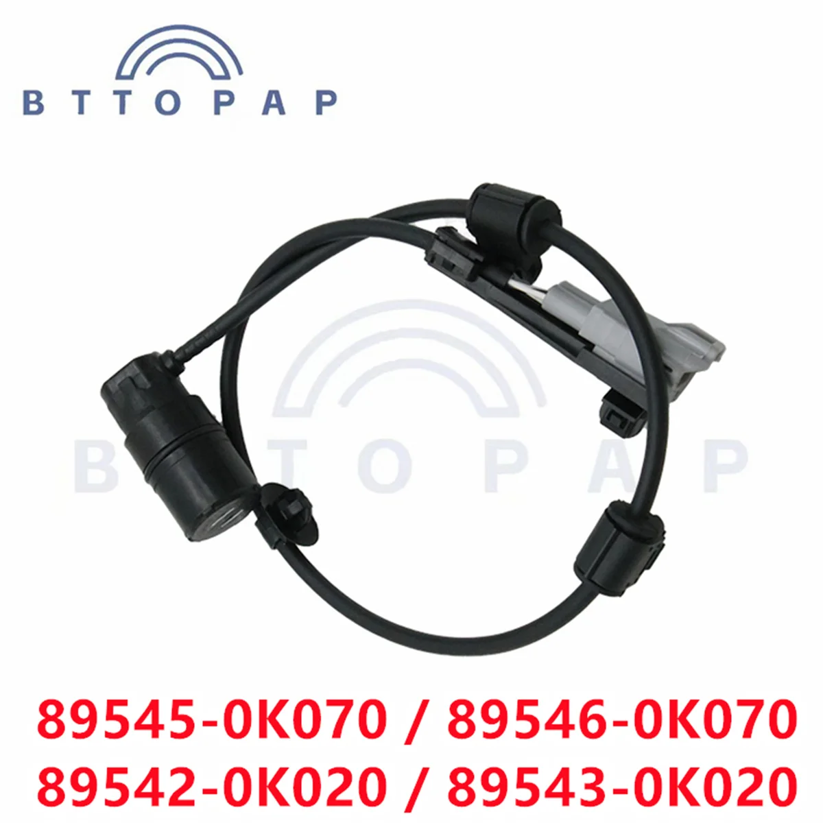 89542-0K020 Para Toyota Hilux 2.5 3.0 D D-4D 4WD 1KD-FTV 2KD-FTV 2004-2015 89546-0K070 89545-0K070 89543-0K020 Sensor de velocidade ABS