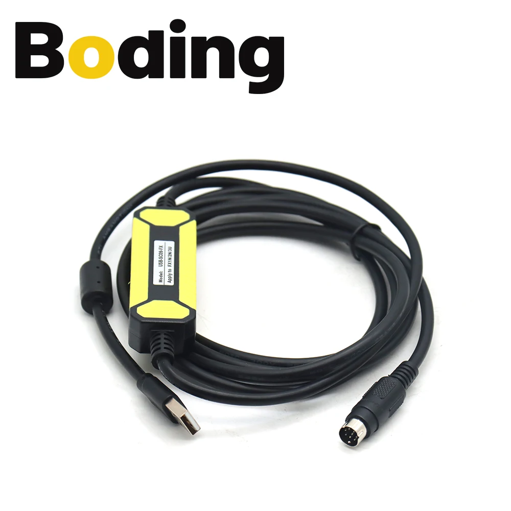 Boding  Programming Cable Plc Data Communication Cable Download Cable Usb-sc09-fx for Mitsubishi PLC module  Fx3u/3ga/sa/1/2n