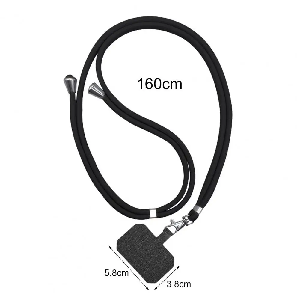حزام الهاتف Crossbody العالمي قابل للتعديل طول اليد الحرة الكتف الرقبة حزام الهاتف للخارجية
