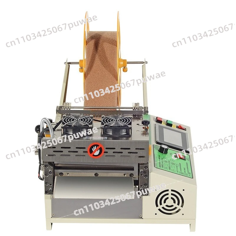 Automatic Tape Cutting Machine Braided Tape Cutting Machine Zipper Rubber Band Computer Hot and Cold Tape Cutting Machine