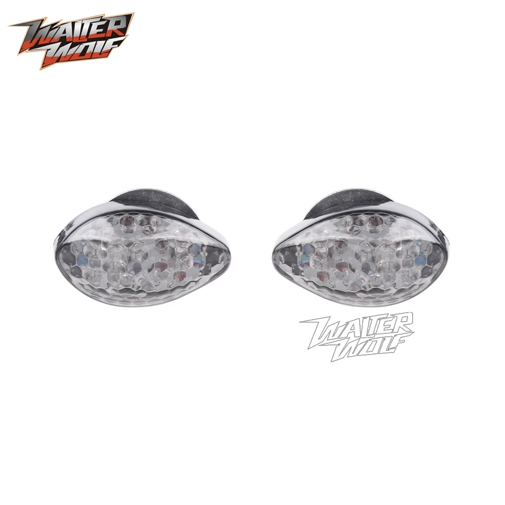 Motorcycle Smoke LED Turn Signal Flasher Blinker Light For Honda CBR 600RR 1000RR Fireblade CBR600F CBR600F4 CBR600 RR F F4