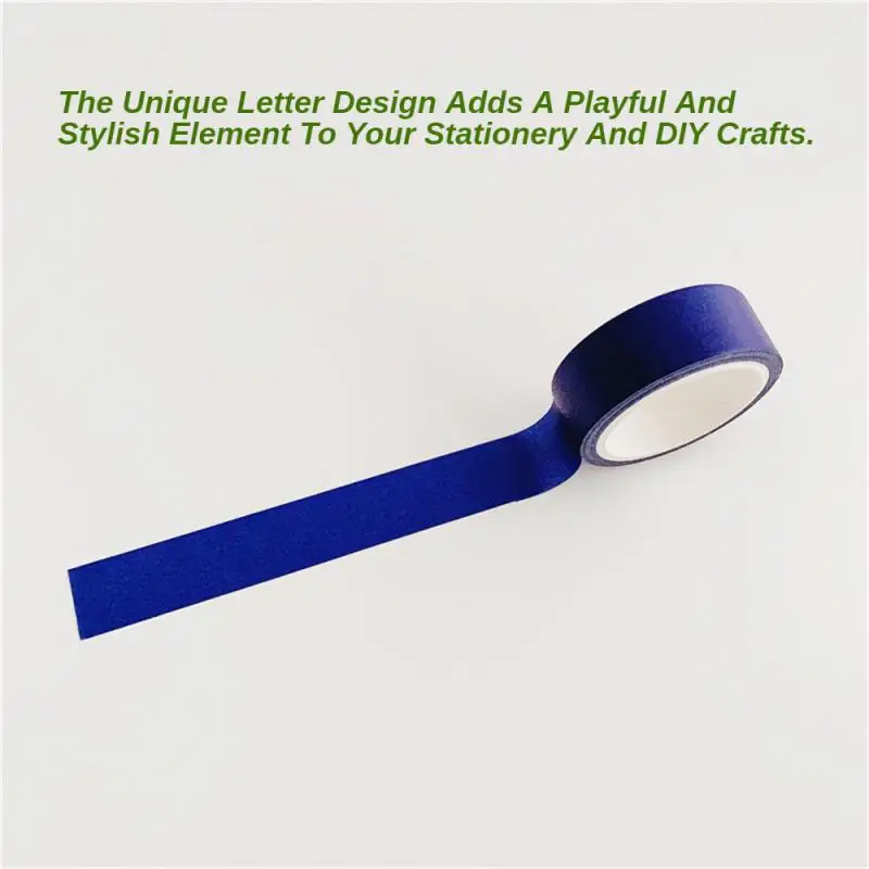 50/100PCS Material Paste Adhesive Multipurpose Adhesive Decorative Sticker Unique Blue Check Pattern Design Easy To Use