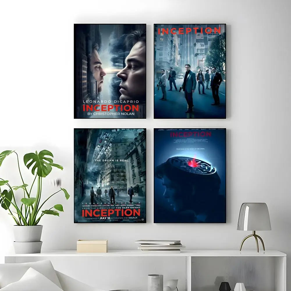 Movie Inception Poster Poster High Quality Wall Art for Home Office Bedroom Living Room Perfect