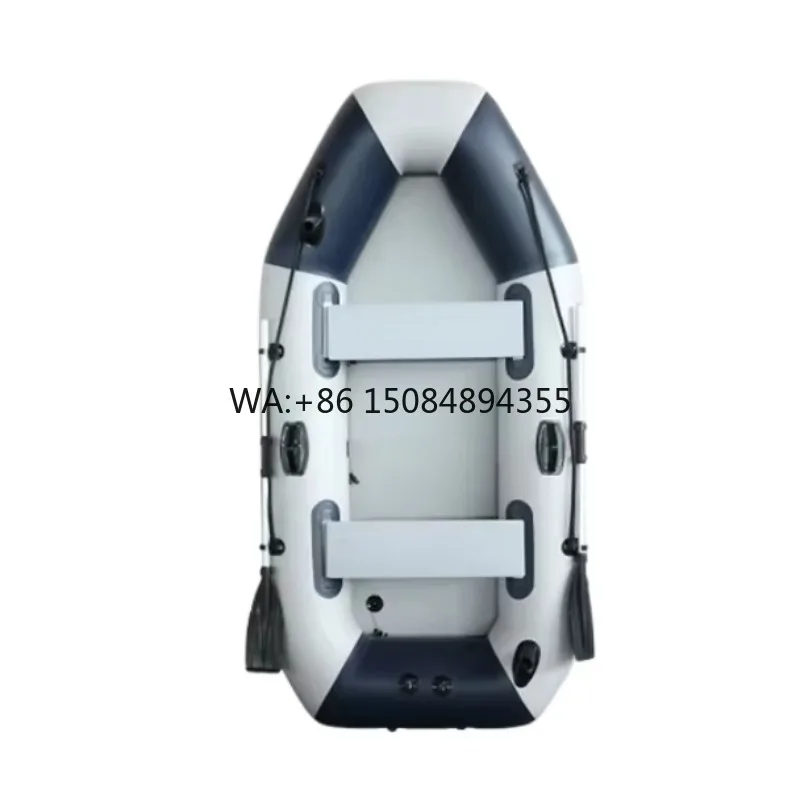 2 Persons Inflatable Raft with Solid Floor Repair Kit Glue for Inflatable PVC Boat