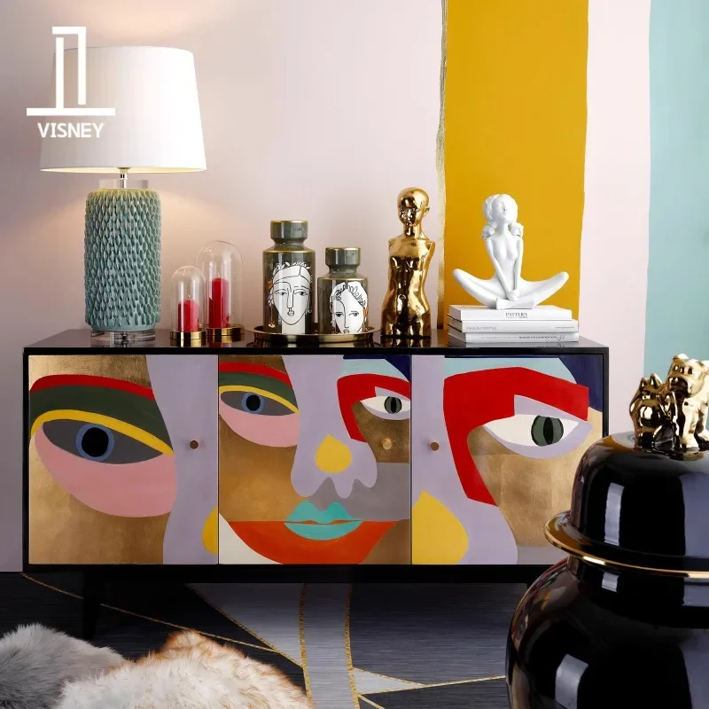 Étagères salon Bar armoire de rangement Mobile Restaurant Armoire à vin affichage luxe whisky Cocktai Armoire meubles à la mode