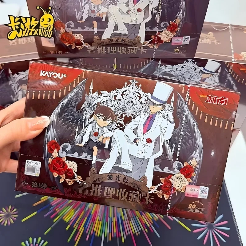 kayou-genuine-detective-conan-gilded-light-bag-vol1-reasoning-collection-card-kaitou-kiddo-rachel-moore-anime-character-cards