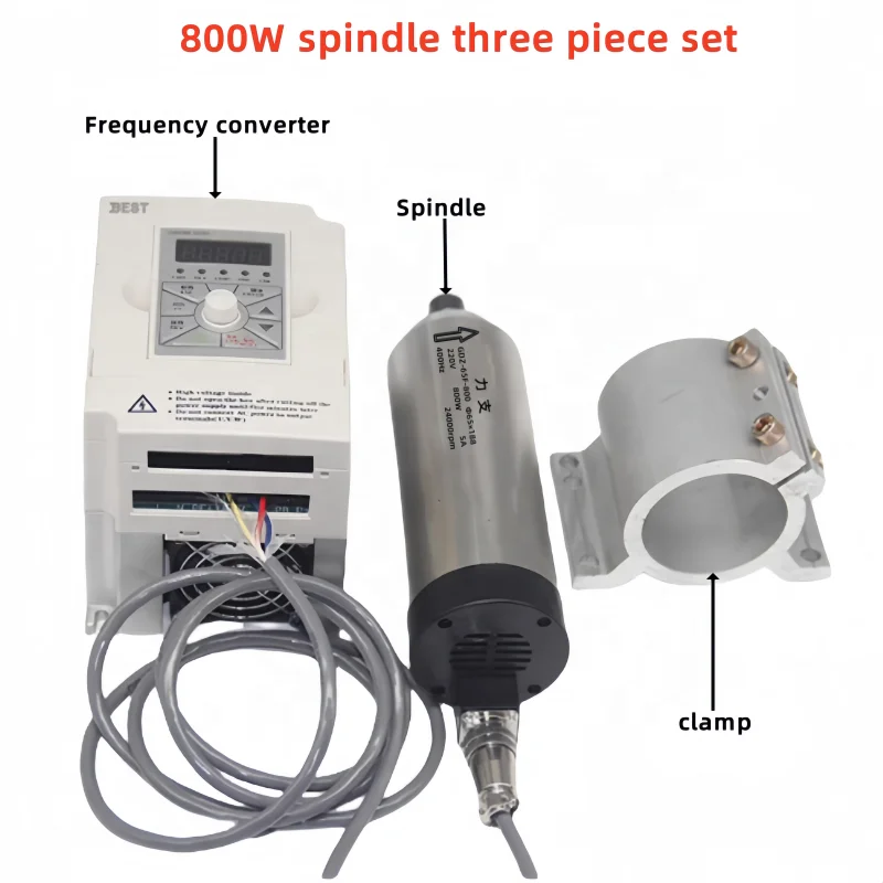 Специальный горячий продавать универсальный двигатель шпинделя с ЧПУ с низким содержанием обслуживания, простой в установке, с воздушным охлаждением