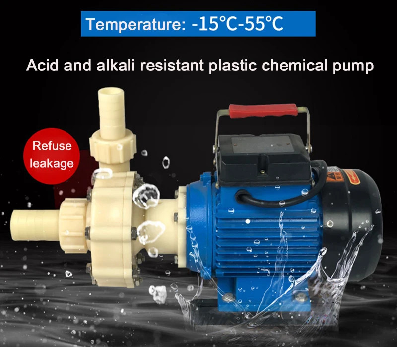 

Plastic chemical pump Acid and alkali resistant Corrosion resisting Centrifugal pump Use of Seawater pumping and circulation